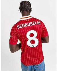 Nike - Liverpool Fc 2024/25 Szoboszlai #8 Home Shirt - Lyst