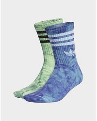 adidas - Tie Dye Socks 2 Pairs - Lyst