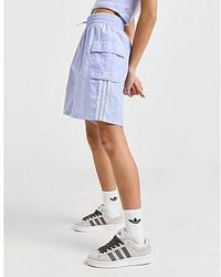 adidas Originals - 3-stripes Cargo Shorts - Lyst