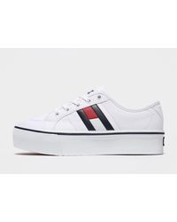 tommy hilfiger retro flag trainers
