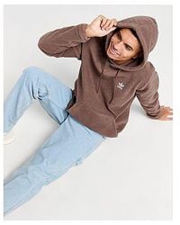 adidas Originals - Sherpa Fleece Hoodie - Lyst