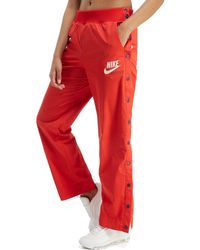 nike archive snap pants