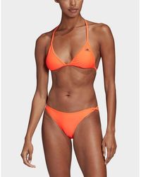 adidas red triangle bikini