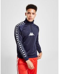 kappa half zip sweatshirt