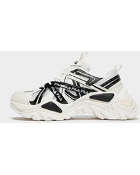 white and pink fila shoes