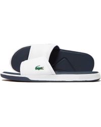 claquette lacoste homme rose