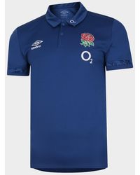 Cotton//Poly Training Polo Shirt Umbro Mens Premier League Everton F.C Skydiver Blue//Sodalite Blue