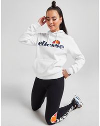 ellesse core boyfriend logo hoodie