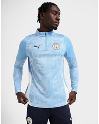 PUMA - Haut D'Entraînement 1/4 Zip Manchester City Fc - Lyst