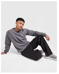 adidas Originals - Trefoil Essential Crew Sweatshirt - Lyst