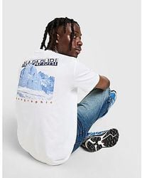 Napapijri - Mirada Back Graphic T-shirt - Lyst