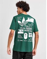 adidas Originals - World Tour T-shirt - Lyst