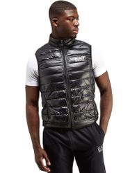 emporio armani ea7 bubble padded gilet