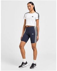 adidas - 3-stripes Badge Of Sport Cycle Shorts - Lyst