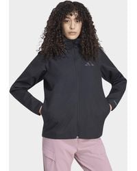 adidas - Womens Giacca Antipioggia Terrex Multi Essentials 2 Layer Climaproof - Lyst