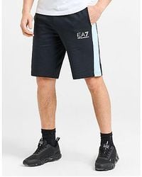 EA7 - Colour Block Shorts - Lyst