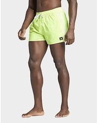 adidas - 3-stripes Clx Very-short-length Swim Shorts - Lyst