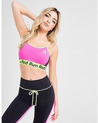 Red Run Activewear - Twin Flame Adjustable Sports Bra - Lyst