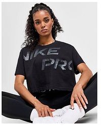 Nike - Training Pro Graphic Crop T-shirt - Lyst