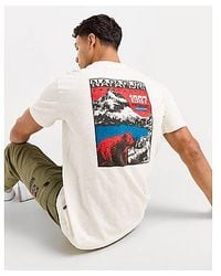Napapijri - Martre Back Graphic T-shirt - Lyst