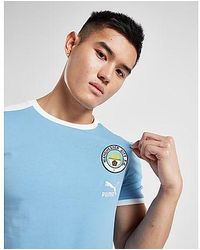 PUMA - Manchester City Fc T7 T-shirt - Lyst