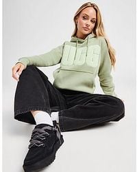 UGG - Fuzzy Logo Hoodie - Lyst