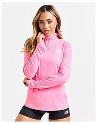 The North Face - Outline 1/4 Zip Top - Lyst