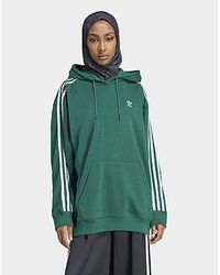 adidas Originals - Sweat-shirt à capuche oversize Adicolor 3 bandes - Lyst