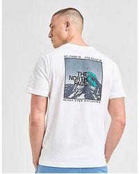 The North Face - Mountain Outline T-shirt - Lyst