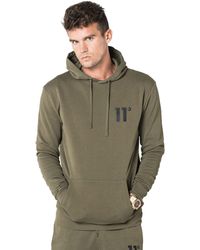 11 degrees khaki hoodie