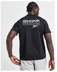 Reebok - Stack Logo T-shirt - Lyst