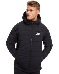 nike sportswear hooded down jacket