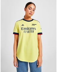 adidas Arsenal Fc 2021/22 Home Shirt in White / Scarlet ...