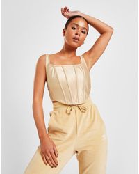 adidas corset beige