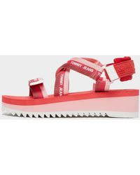 Tommy Hilfiger Flat sandals for Women - Up to 50% off at Lyst.com