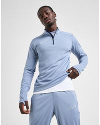 Nike - Felpa Academy 1/4 Zip - Lyst
