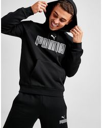 puma core logo overhead hoodie
