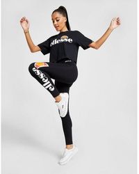 Ellesse Logo Leggings - Black