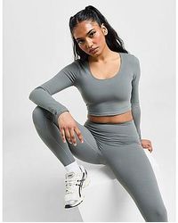 Gym King - Peach Luxe Long Sleeve Top - Lyst