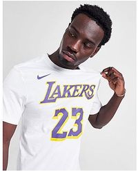 Nike - NBA LA Lakers James #23 T-Shirt - Lyst