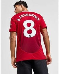 adidas - Manchester United Fc 24/25 Fernandes #8 Home Shirt - Lyst