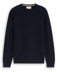 Tom Tailor - Herren Rundhals Pullover Structured Crewneck Knit - Lyst
