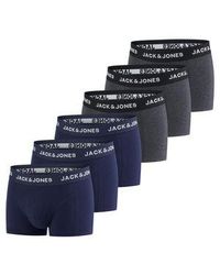 Jack & Jones - Boxershorts Retroshorts 6er Pack Basic Trunks - Lyst