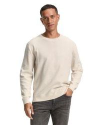 Tom Tailor - Herren Rundhals Pullover Structured Crewneck Knit - Lyst