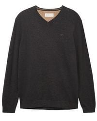 Tom Tailor - Pullover BASIC V-NECK - Lyst