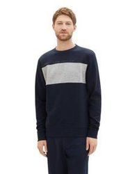 Tom Tailor - Herren Rundhals Pullover Cutline - Lyst