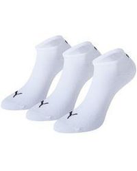 PUMA - Herren Damen Sneaker Socken Plain 3Er Pack - Lyst