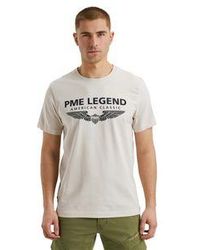 PME LEGEND - Herren Rundhals T-Shirt Short Sleeve R-Neck Logo Carrier - Lyst