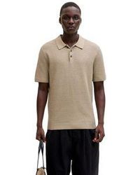 Jack & Jones - Herren Poloshirt Jprbluriley Knit - Lyst