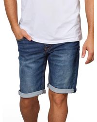 Mustang - Jeans Shorts Stretch Kurz Regular Fit Chicago Real X - Lyst